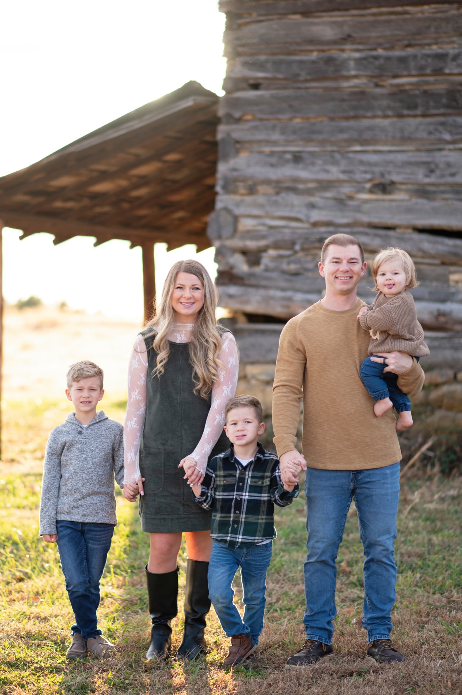 Family portrait session by Emily Kathryn Photography