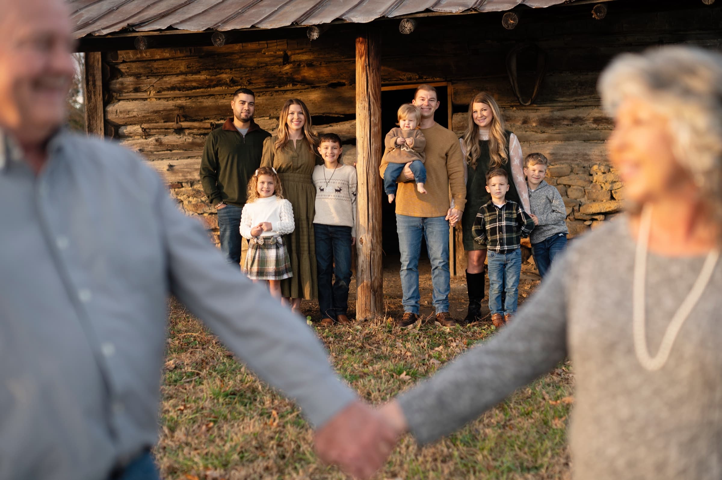 Family portrait session in Smith Mountain Lake, Virginia