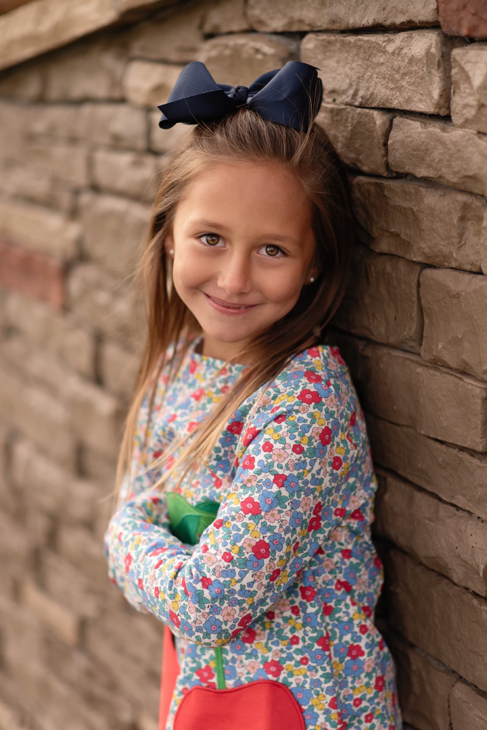 Young girl portrait in soft natural light